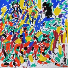 Luciano Castelli, Geile Treue, 1981, Gouache