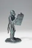 Jörg Immendorff, Malerstamm André, 2002, Bronze