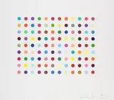 Doxylamine by Damien Hirst, 2007, Etching and aquatint in colours, sold Oct 2009