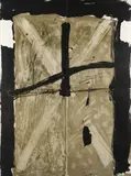 Deux X by Antoni Tàpies, 1967, Lithograph in colours, sold Oct 2009