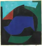 Victor Vasarely, Ohne Titel, 1956, Oil