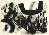 Ohne Titel by Fritz Winter, 1959, Oil on paper, sold Oct 2009