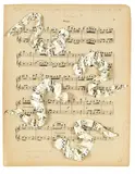 Jürgen Brodwolf, Potpourri aus der Oper: Die Zauberflöte von Mozart, 2000, Collage