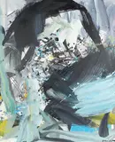 Heino Naujoks, Ohne Titel, 1989, Acrylic on canvas