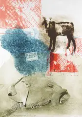 Ground Rules by Robert Rauschenberg, 1997, Etching in colours, sold Oct 2009