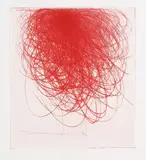 Arnulf Rainer, Sieben Kleine, 1976, Etching in colours