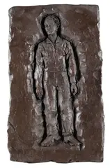 Mann by Stephan Balkenhol, 2004, Bronze, sold Oct 2009