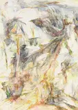 Bernard Schultze, Licht-Baum-Stürze, 1979, Watercolour