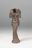 Lothar Fischer, Hüllenidol II, 1971, Bronze