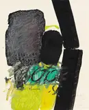 Ohne Titel by Georg Karl Pfahler, 1969, Gouache, sold Oct 2009