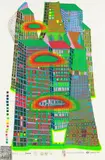 Good Morning City by Friedensreich Hundertwasser, 1969, Silkscreen in colours, sold Oct 2009
