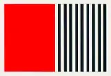 Günther Förg, 4 Wandmalereien Kunsthalle Bern 1986, 1994, Silkscreen in colours