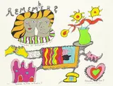Niki de Saint Phalle, Aus: Nana Power, 1970, Silkscreen in colours