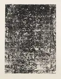 Jean Dubuffet, 2 Blätter: Attente. Mur écaillé, 1959, Lithograph