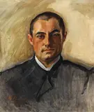 Max Slevogt, Bildnis eines jungen Mannes