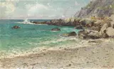 Augusto Lovatti, Capri, 1900, Oil on canvas