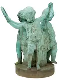 Otto Lang, Tanzende Putti, 1911, Bronze
