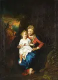 Louis Castelli, Die Heilige Familie, 1830, Oil on canvas