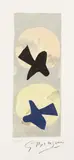 Georges Braque, Soleil et Lune II, 1959, Lithograph in colors