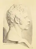 Ludwig Buchhorn, Bildnis Karl Friedrich Schinkel, Lithograph