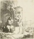 Rembrandt Harmensz van Rijn, Christus und die Samariterin
