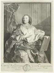 Georg Friedrich Schmidt, 4 Blätter: Porträtdarstellungen, Engraving