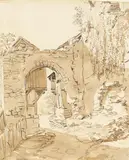 Johann Christian Reinhart, Torbogen einer Ruine