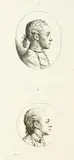 Georg Friedrich Schmidt, Zwei Knabenköpfe, Etching