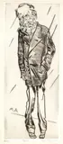 Max Ackermann, Kunde, 1920, Etching