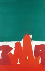Solitude by Markus Prachensky, 1964, Oil on canvas, sold Jun 2009