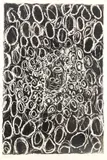 Georg Baselitz, Kopf 13.3.85, 1984, Linocut