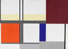 Walter Dexel, Komposition MO 65 I, 1965, Oil on canvas