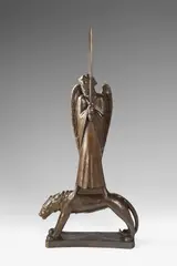 Ernst Barlach, Der Geistkämpfer, 1928, Bronze
