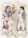 George Grosz, Spaziergänger