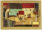 Eberhard Viegener, Herbstliches Dorf, 1925, Plaster