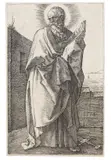 Der Apostel Paulus by Albrecht Durer, 1514, Engraving, sold Jun 2009