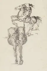 Salvador Dalí, Carnet de Dessins, 1930, Pencil drawing