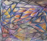 Philip Pfeifer, Engelsflocken, 1977, Acrylic on canvas