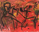 Walter Dahn, Der Herzschlag der Männer.../ Two Heads