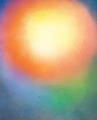 Rotraut, Sonnenlicht, 1963, Acrylic on canvas