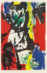 Dead Spot by Asger Jorn, 1957, Lithograph in colours, sold Apr 2009