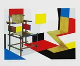 Richard Hamilton, Putting on de Stijl, 1979, Silkscreen in colours