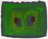 Lotus by Howard Hodgkin, 1980, Silkscreen in colours, sold Apr 2009
