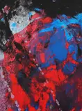 Fred Thieler, Ohne Titel, 1985, Gouache