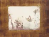 Mersad Berber, Sitzende mit Fruchtkorb, 1960, Chalk lithograph