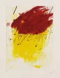 Antoni Tàpies, Aus: La Clau del Foc, 1973, Etching in colours