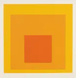 Hommage to the Square: Edition Keller I e by Josef Albers, 1970, Silkscreen in colours, sold Apr 2009