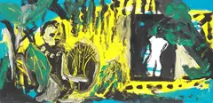 Stefan Szczesny, Tarzan in New York, 1985, Acrylic on canvas