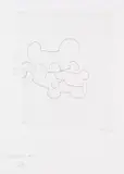Eduardo Chillida, Aus: Ce maudit moi, 1983, Drypoint