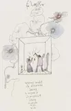 Streit mit Gesche by Horst Janssen, 1971, Pencil drawing, sold Apr 2009